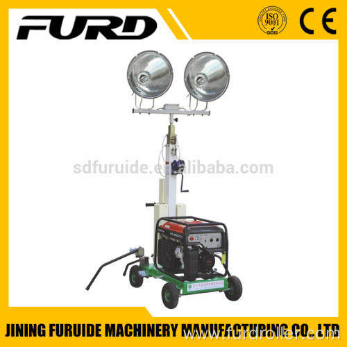 Mini Movable Industrial Portable Lighting Tower with HONDA Generator (FZM-1000A)